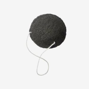 Charcoal face wash sponge