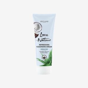 Love Nature Refreshing Cleansing Cream with Organic Aloe Vera & Coconut Water