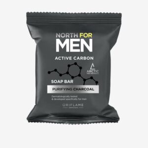 North for Men active carbon soap bar