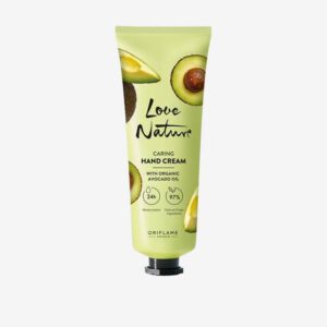 Love Nature Caring Hand Cream with Organic Avocado Oil